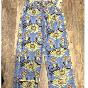 Anthropologie Victoria Garcia flannel pajamas pants